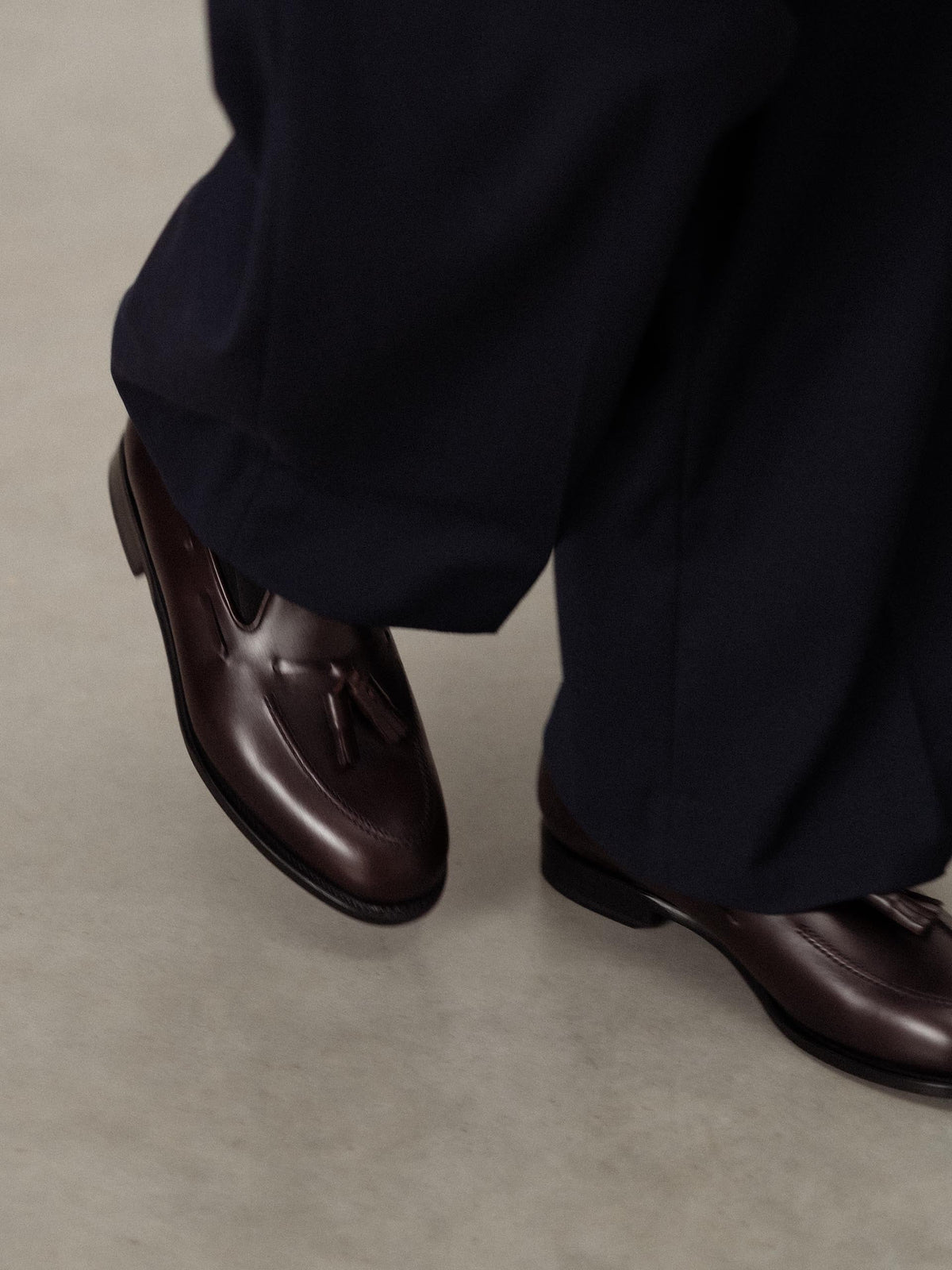 The Tassel Loafer - Burgundy Calf – Aveltero men's footwear