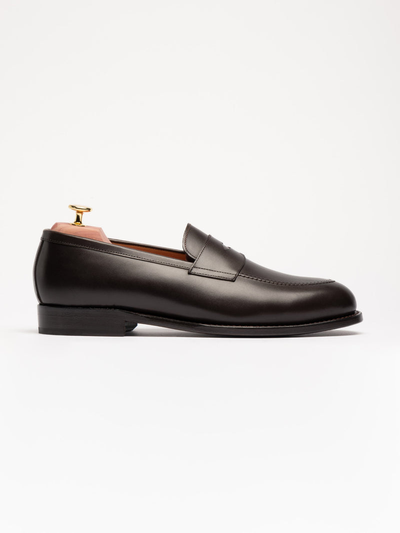 The Penny Loafer - Brown Calf – Aveltero men's footwear