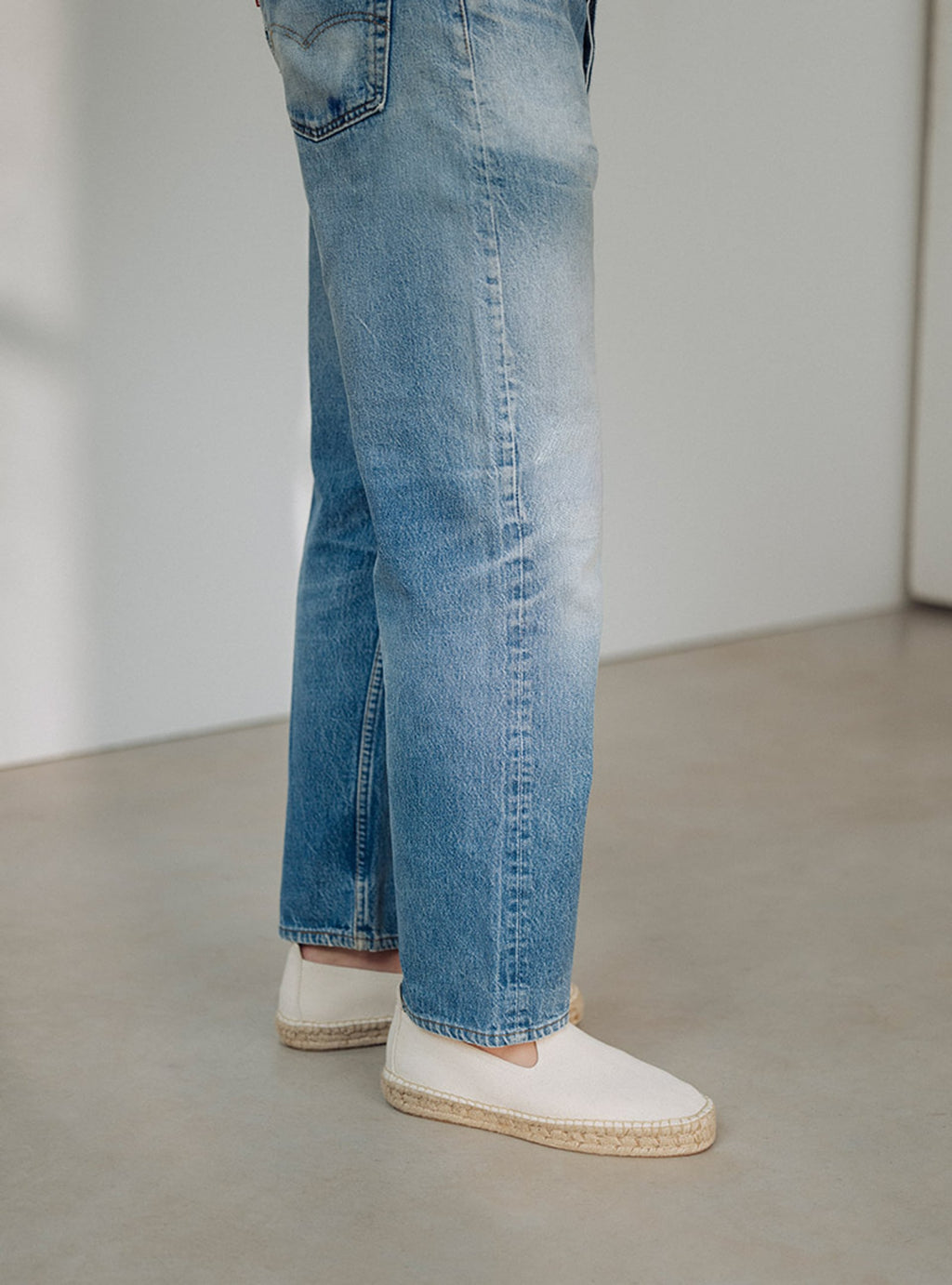 The Espadrille - Ivory Canvas – Aveltero men's footwear