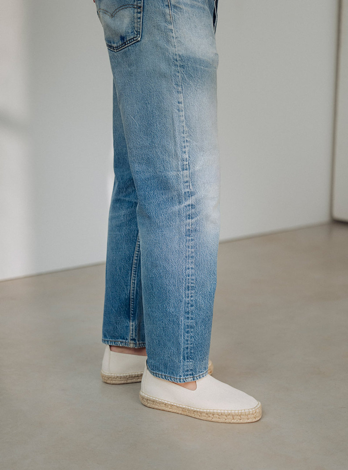 The Espadrille - Ivory Canvas – Aveltero men's footwear