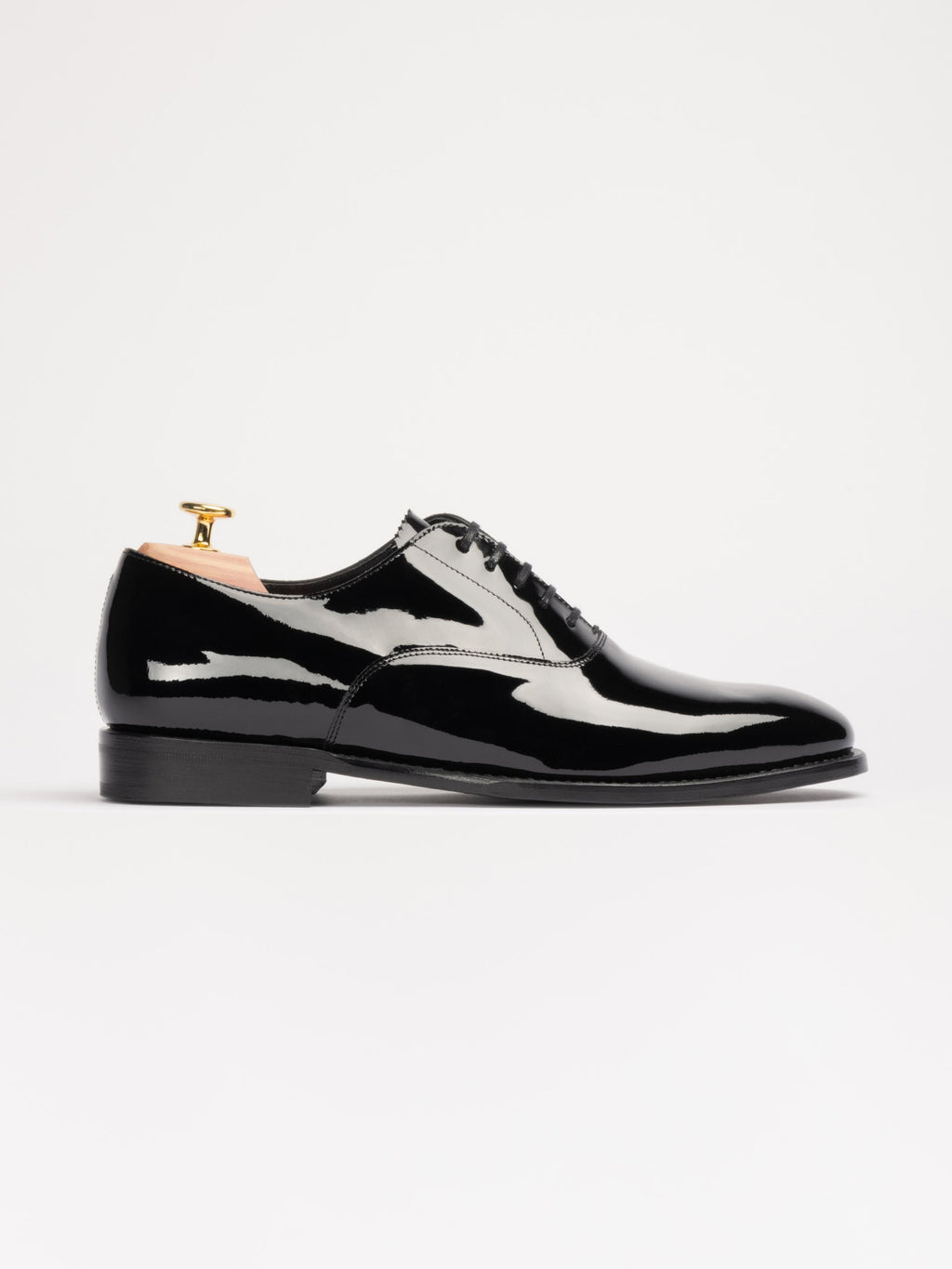 The Oxford - Black Patent – Aveltero men's footwear