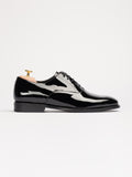 The Oxford - Black Patent – Aveltero men's footwear