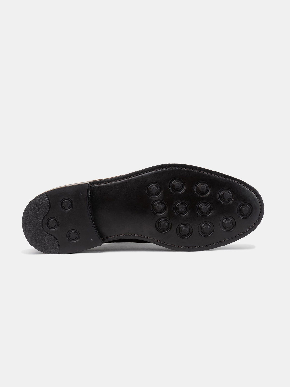 The Plain Toe Blucher Derby - Black Calf – Aveltero men's footwear