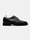 The Derby - Black Grain – Aveltero men's footwear