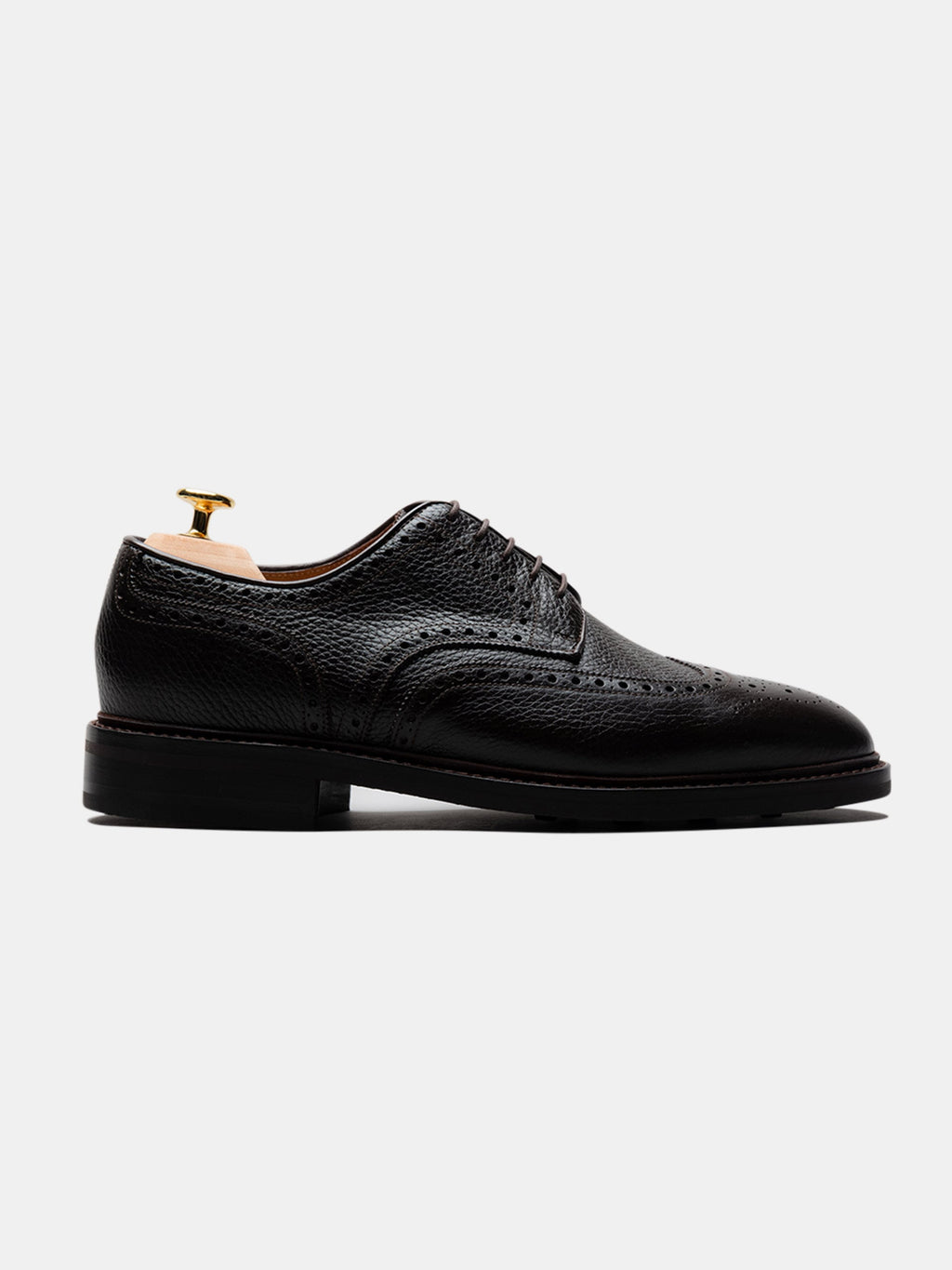 The Derby - Brown Grain – Aveltero men's footwear