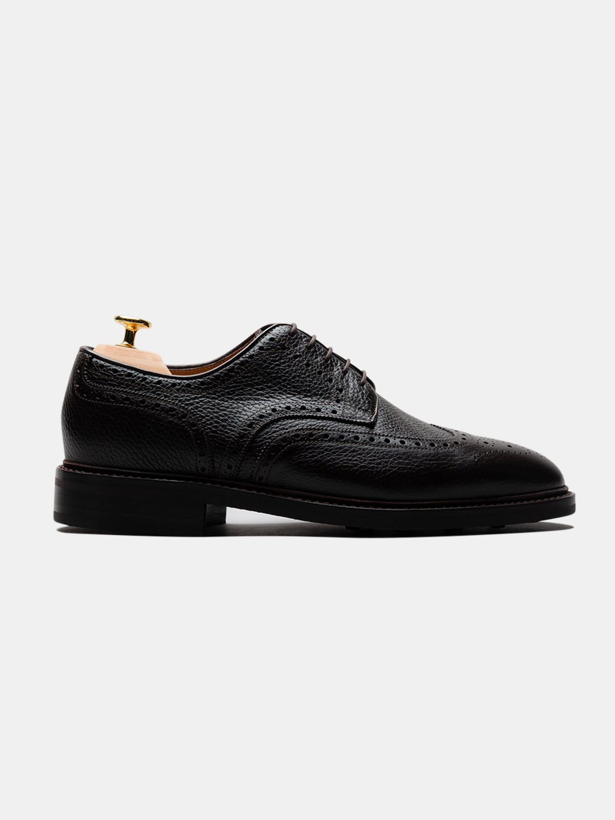 The Derby - Brown Grain – Aveltero men's footwear