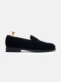 The Penny Loafer - Black Suede – Aveltero men's footwear