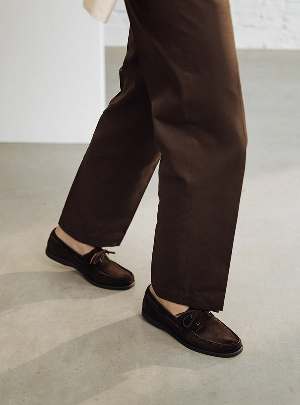 The Boat Shoe - Brown Suede – Aveltero men's footwear