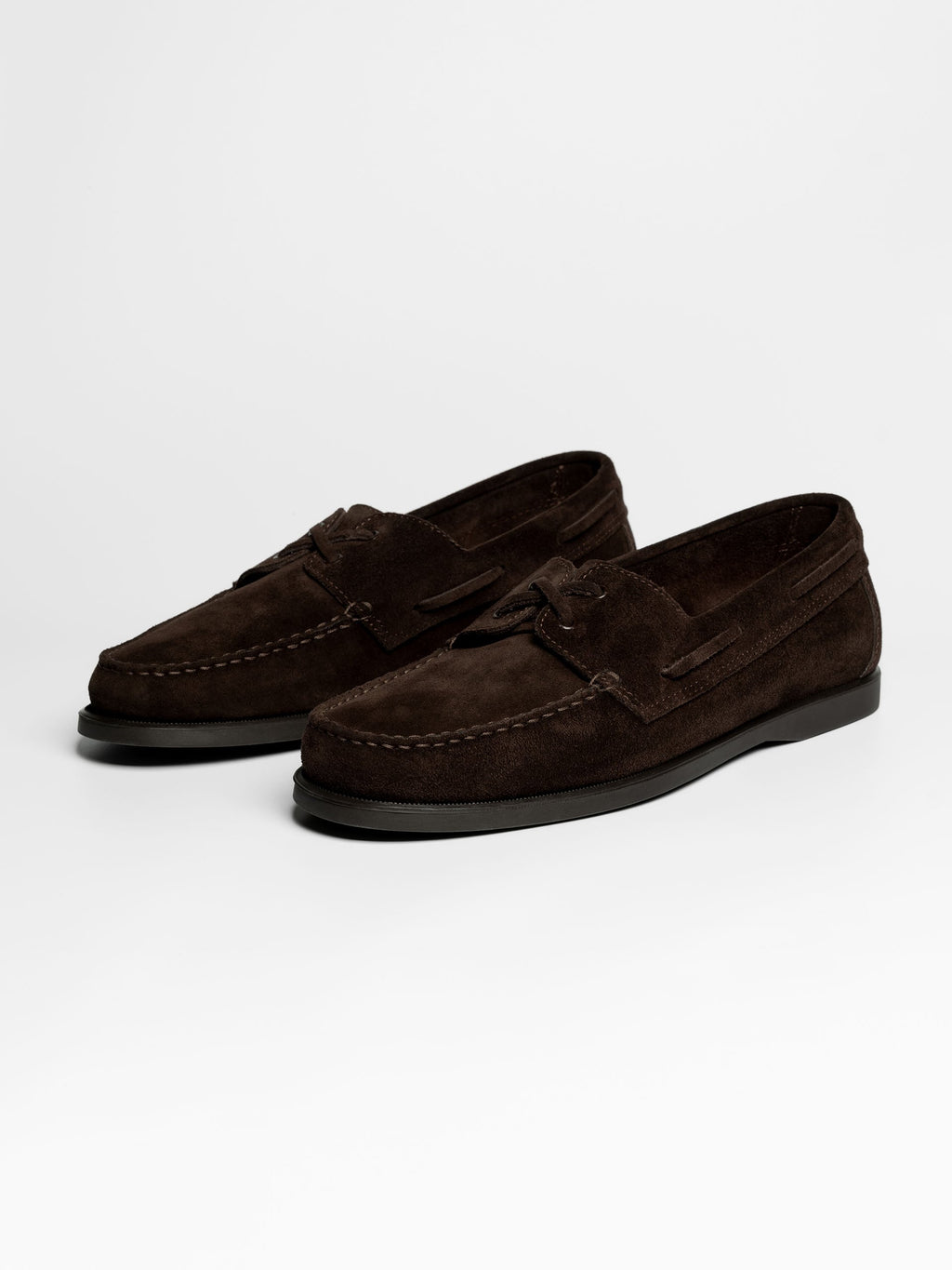 The Boat Shoe - Brown Suede – Aveltero men's footwear