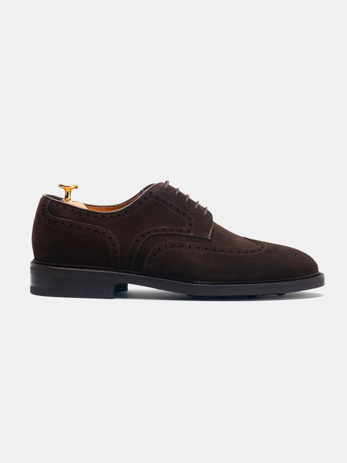 The Derby - Brown Suede – Aveltero men's footwear