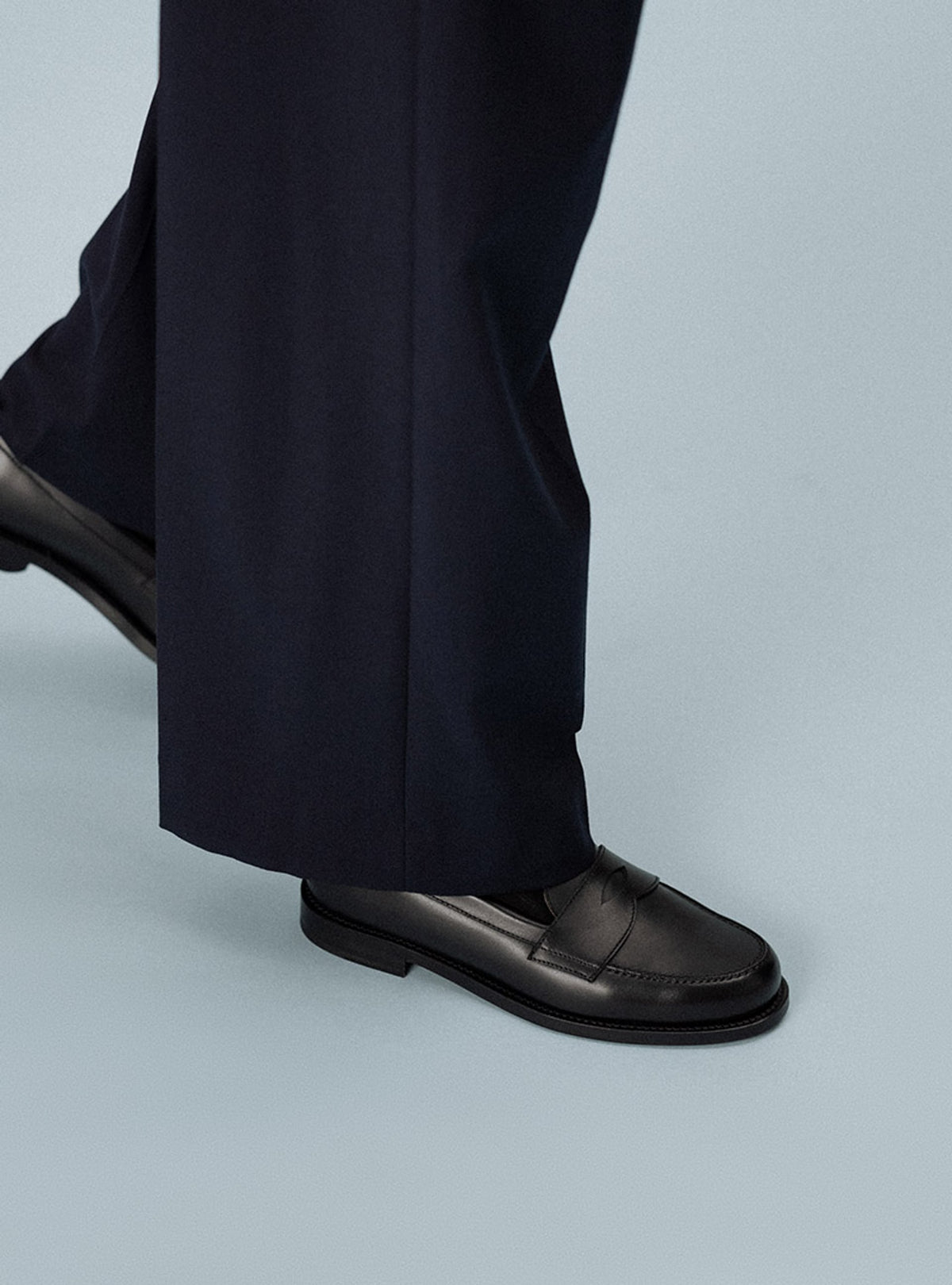 The Ivy Loafer - Black Calf – Aveltero men's footwear