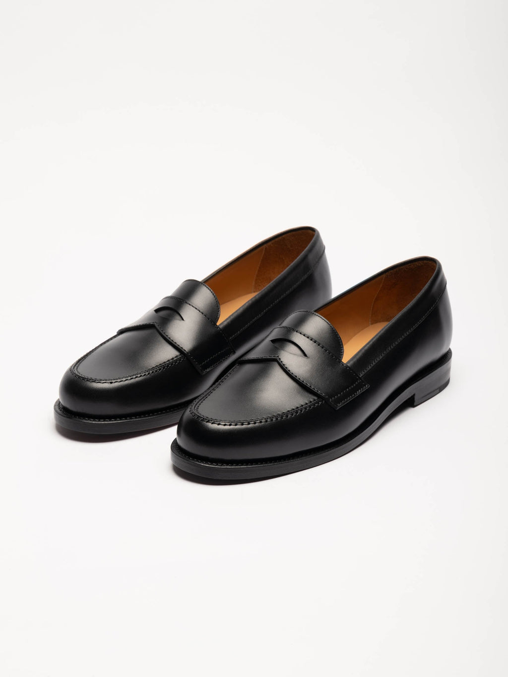 The Ivy Loafer - Black Calf – Aveltero men's footwear
