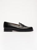 The Ivy Loafer - Black Calf – Aveltero men's footwear