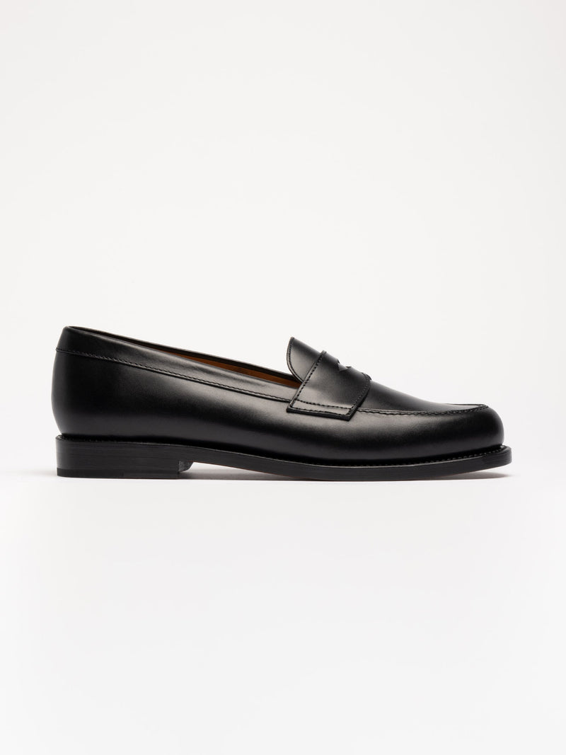 The Ivy Loafer - Black Calf – Aveltero men's footwear