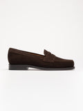 The Ivy Loafer - Brown Suede – Aveltero men's footwear