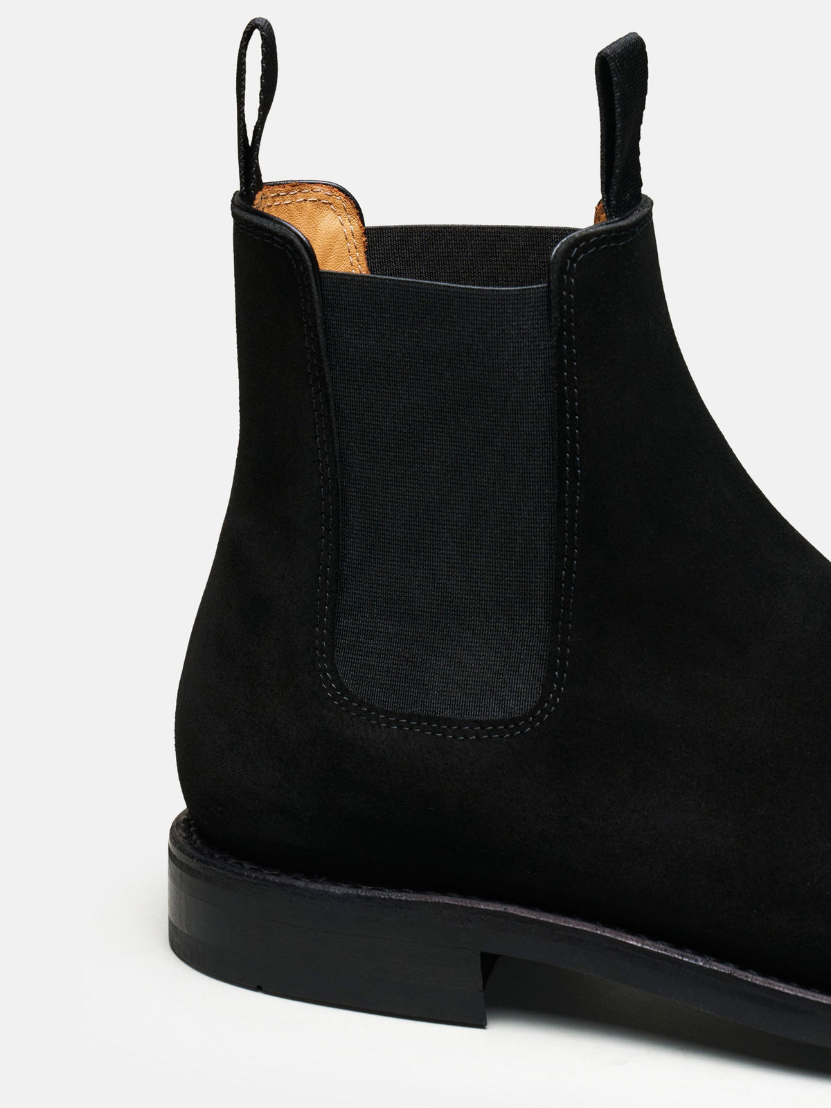 The Chelsea Boot - Black Suede – Aveltero men's footwear