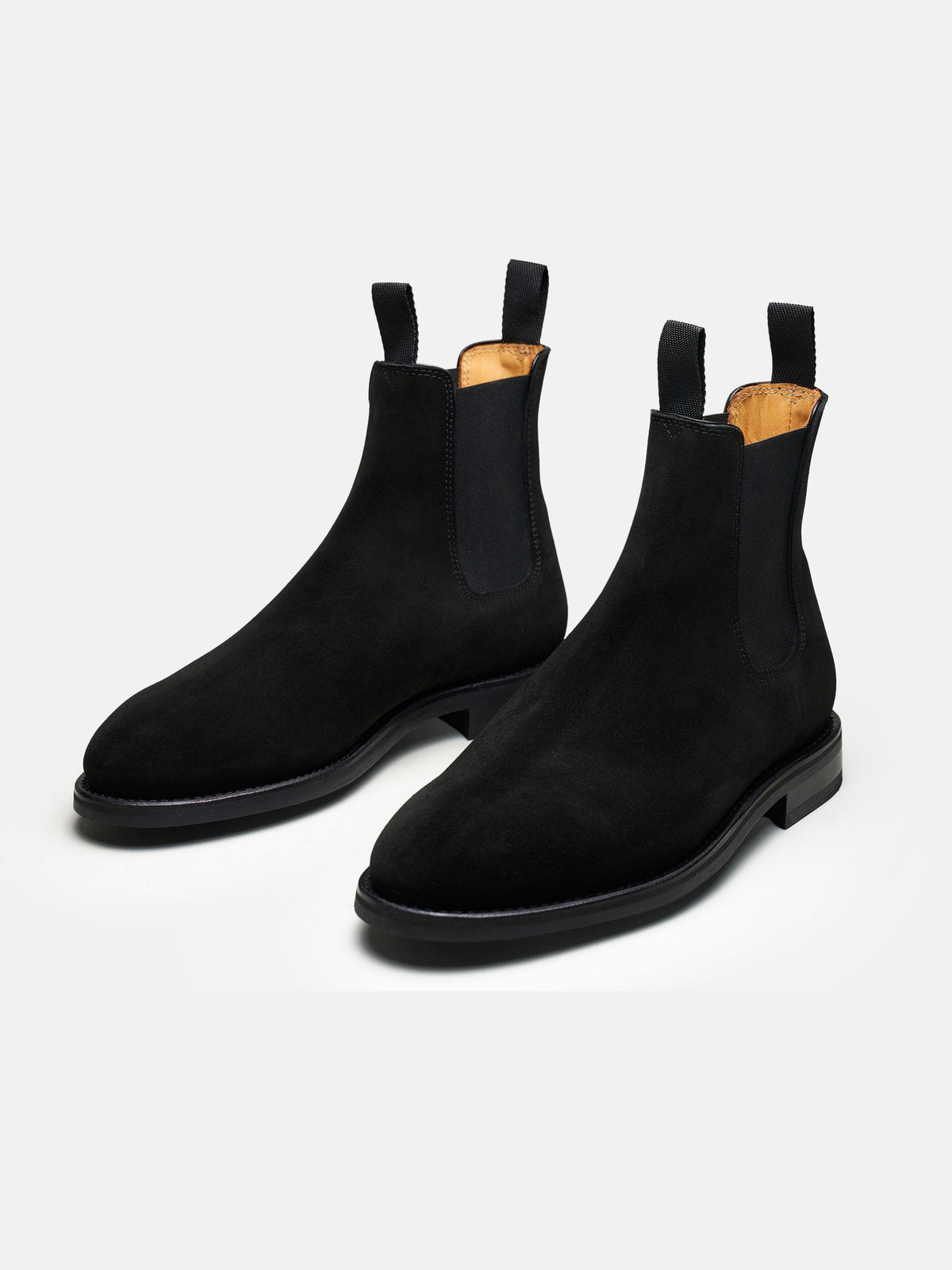 The Chelsea Boot - Black Suede – Aveltero men's footwear