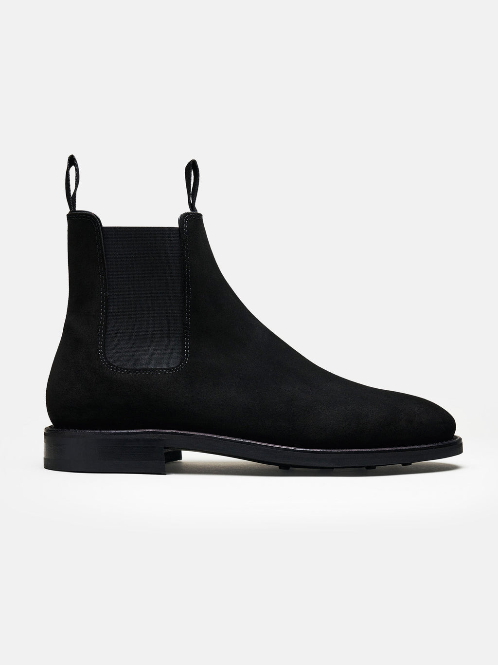 The Chelsea Boot - Black Suede – Aveltero men's footwear