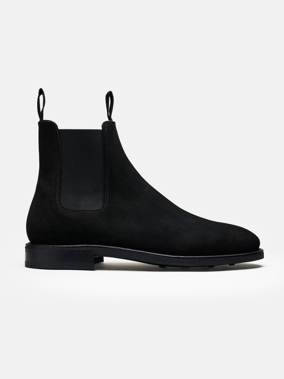 The Chelsea Boot - Black Suede – Aveltero men's footwear
