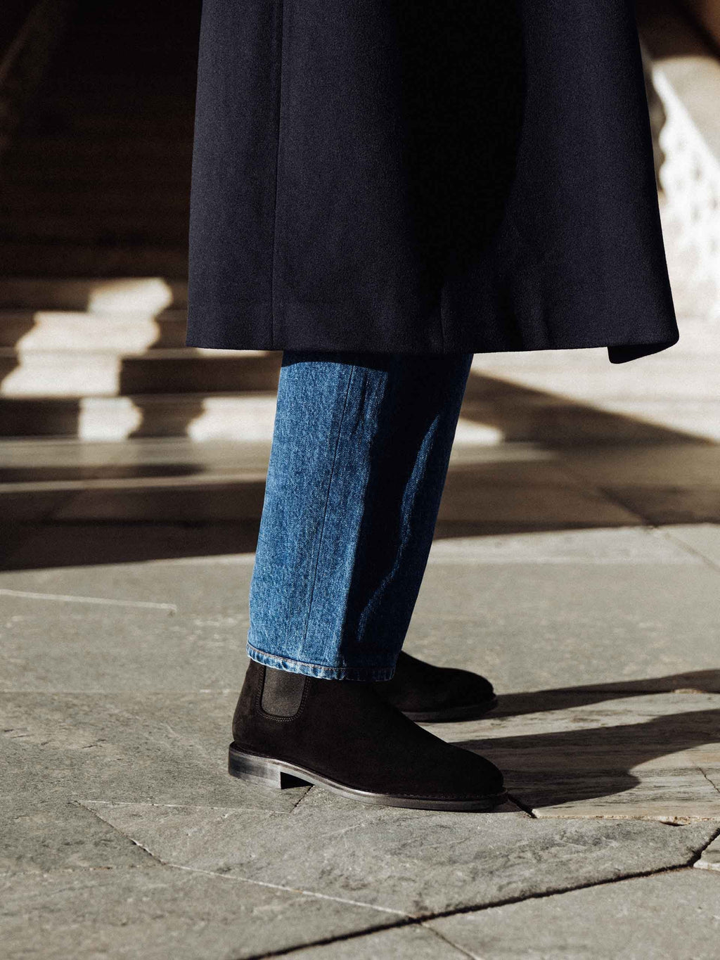 The Chelsea Boot - Black Suede – Aveltero men's footwear
