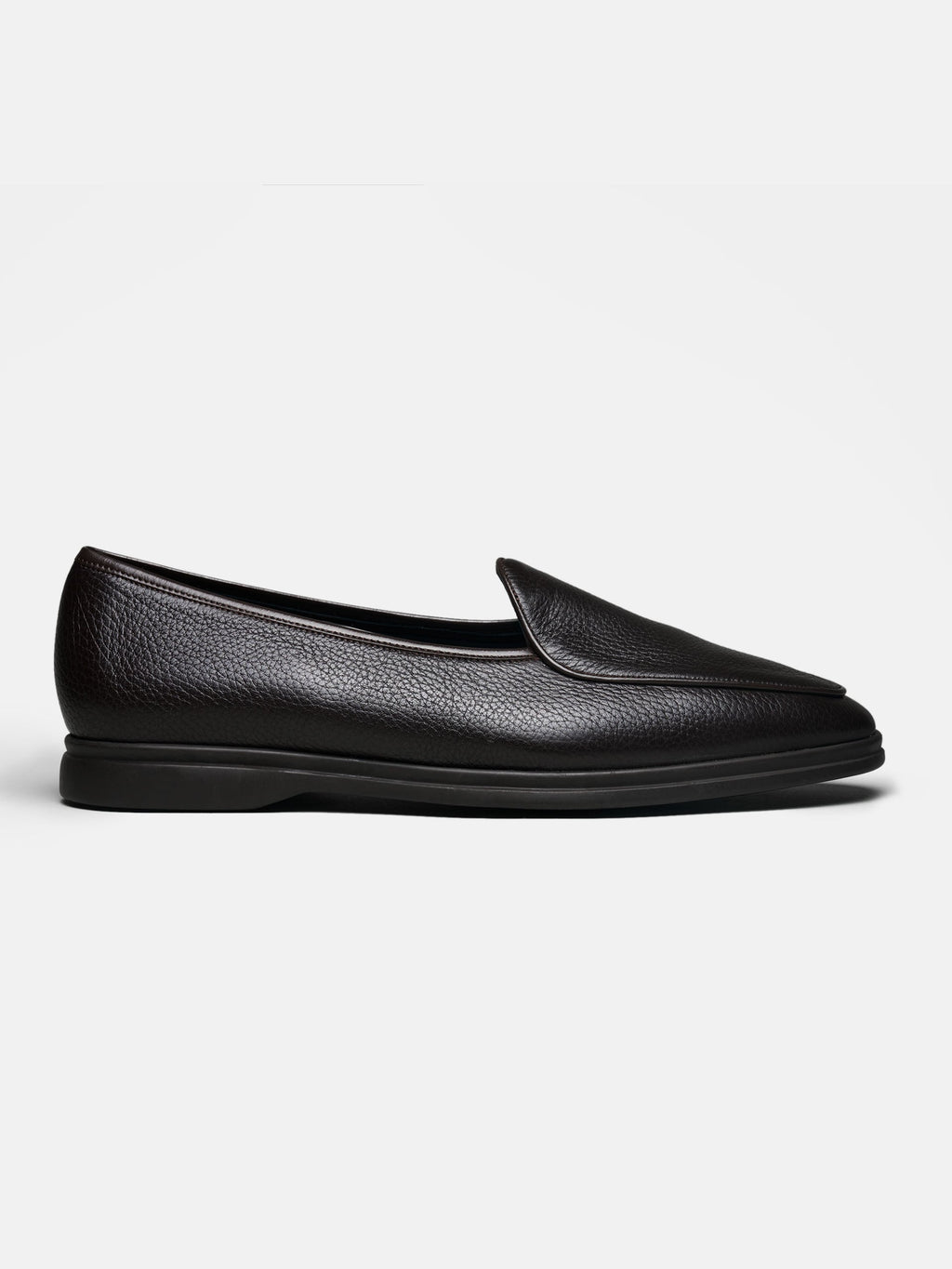 The Belgian Loafer - Brown Deerskin – Aveltero men's footwear