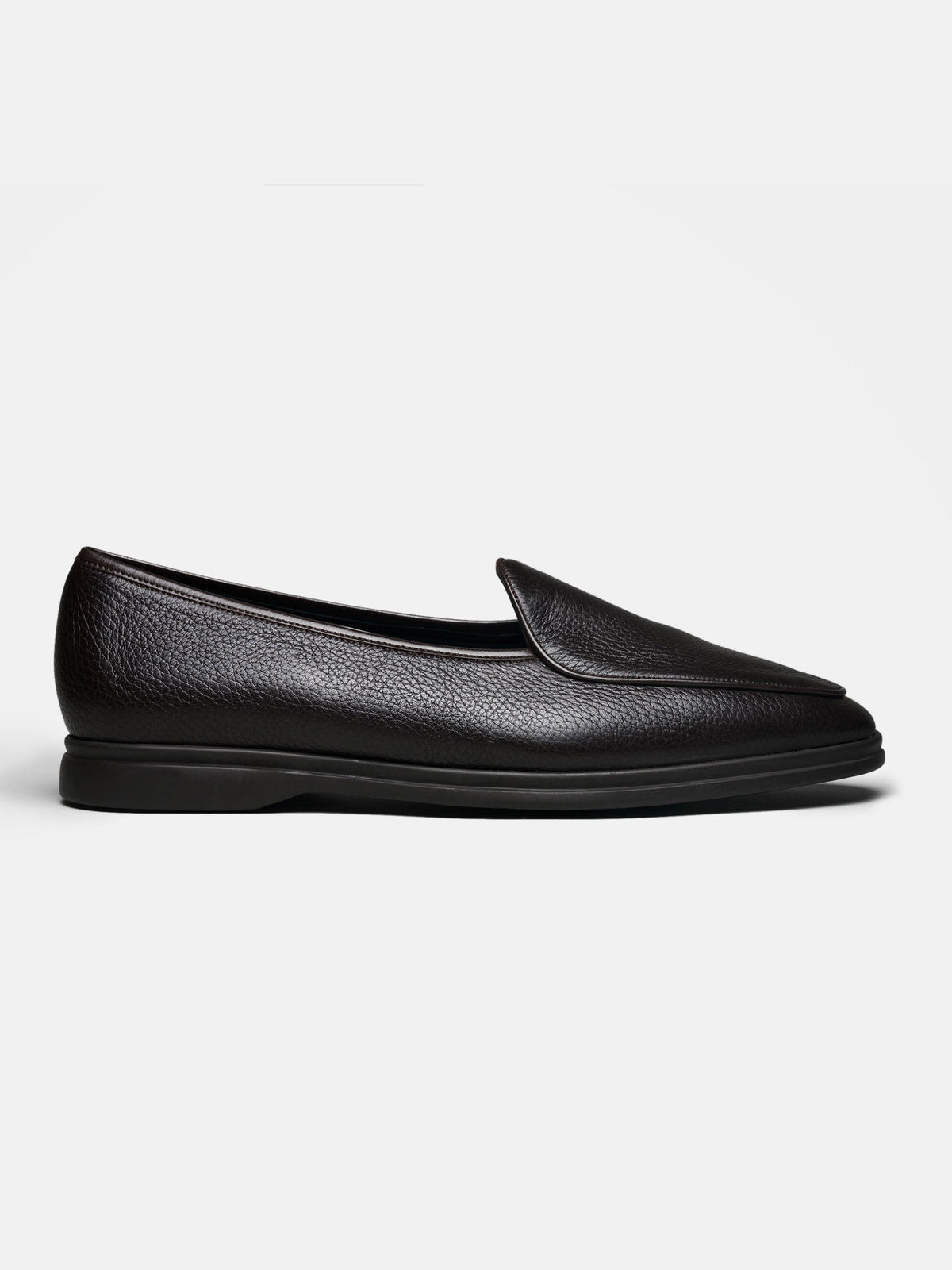 The Belgian Loafer - Brown Deerskin – Aveltero men's footwear
