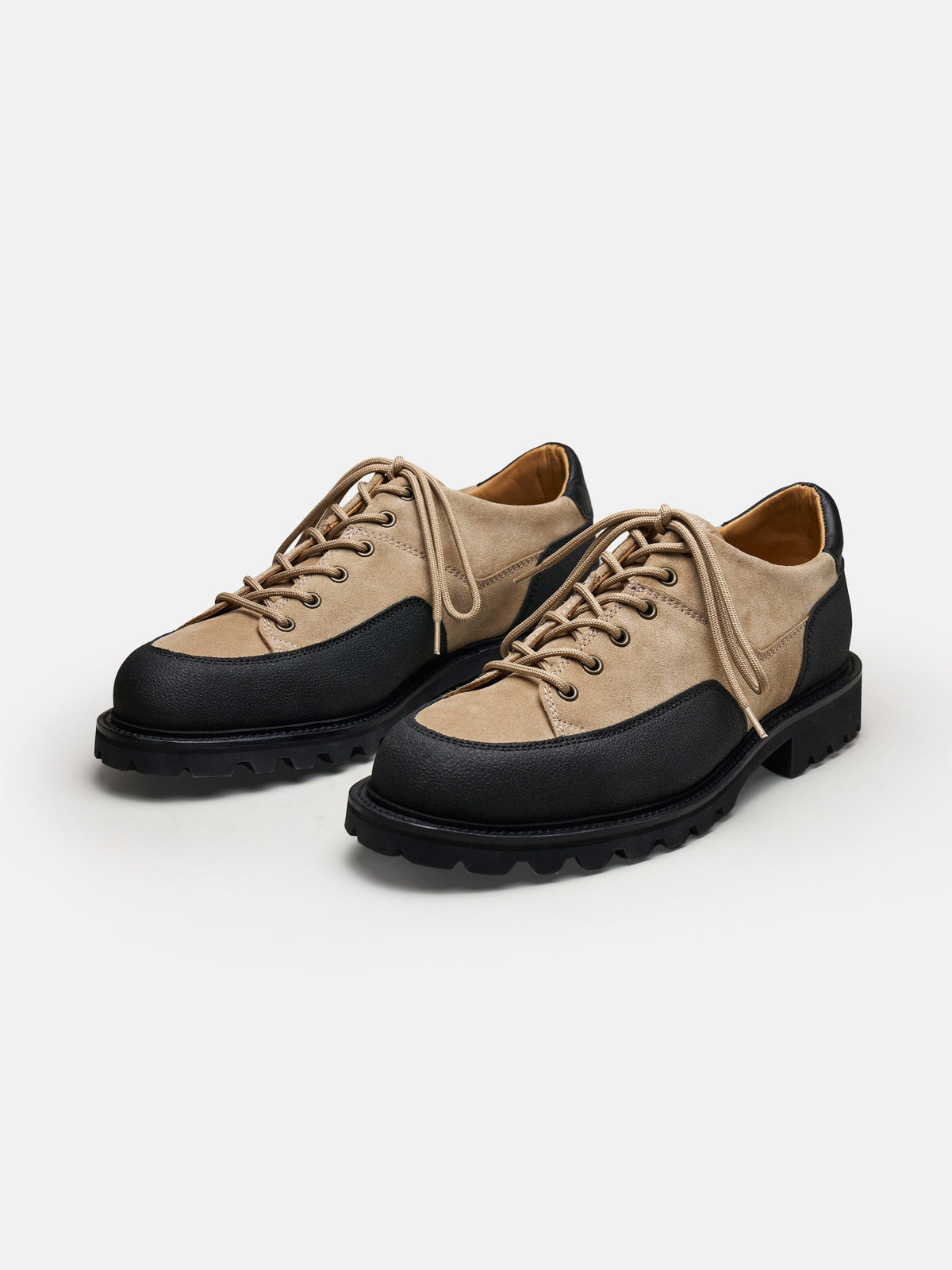 The Hybrid Hiker Sneaker - Sand Suede – Aveltero men's footwear