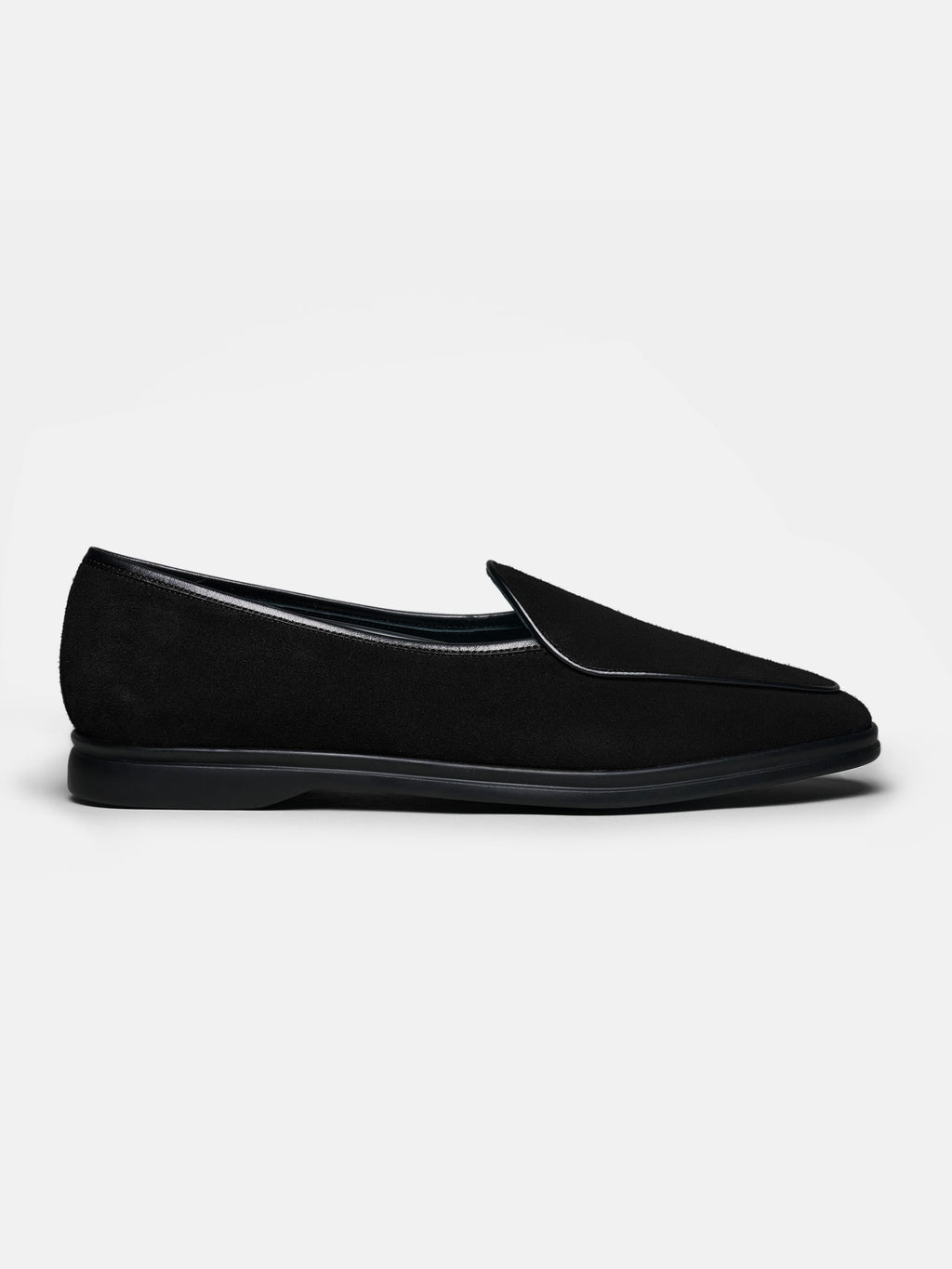 The Belgian Loafer - Black Suede – Aveltero men's footwear