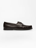 The Boat Shoe - Brown Grain – Aveltero men's footwear
