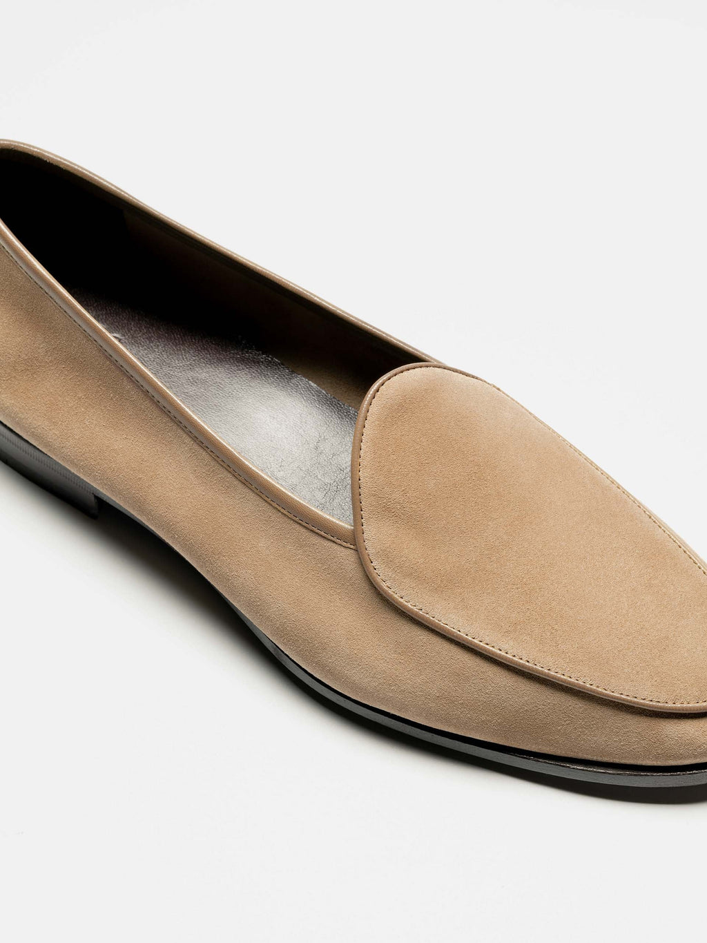 The Belgian Loafer - Beige Suede - Unlined – Aveltero men's footwear