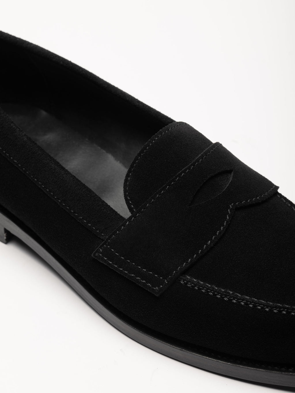 The Ivy Loafer - Black Suede – Aveltero men's footwear