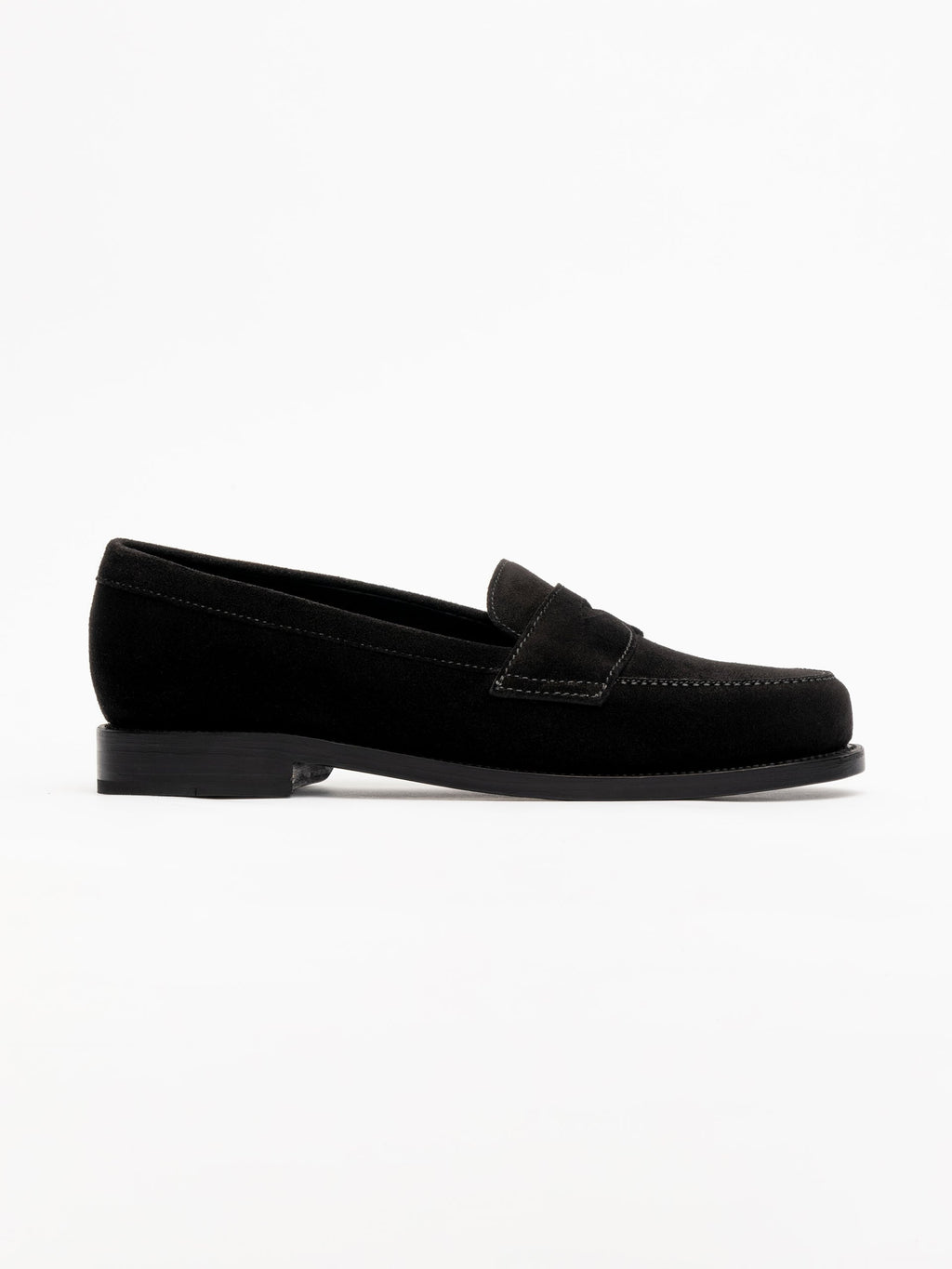 The Ivy Loafer - Black Suede – Aveltero men's footwear