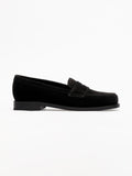 The Ivy Loafer - Black Suede – Aveltero men's footwear
