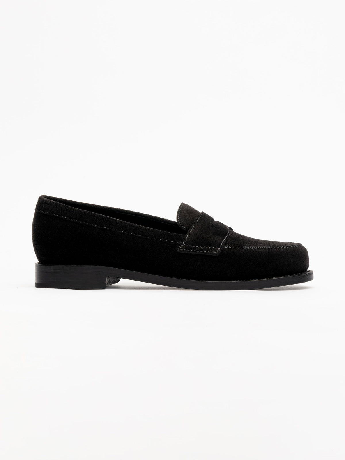 The Ivy Loafer - Black Suede – Aveltero men's footwear