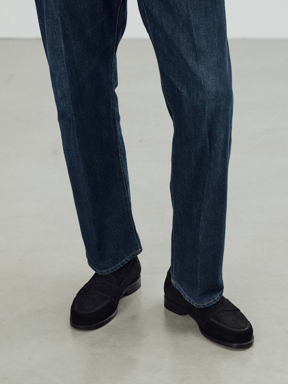 The Ivy Loafer - Black Suede – Aveltero men's footwear
