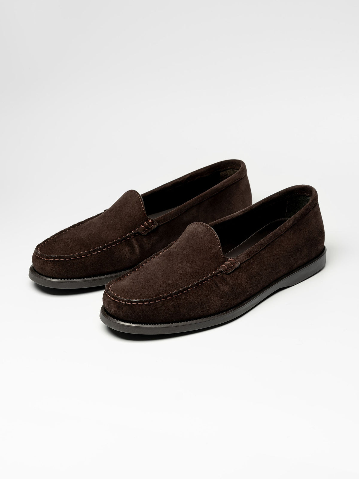 The Venetian Loafer - Brown Suede – Aveltero men's footwear