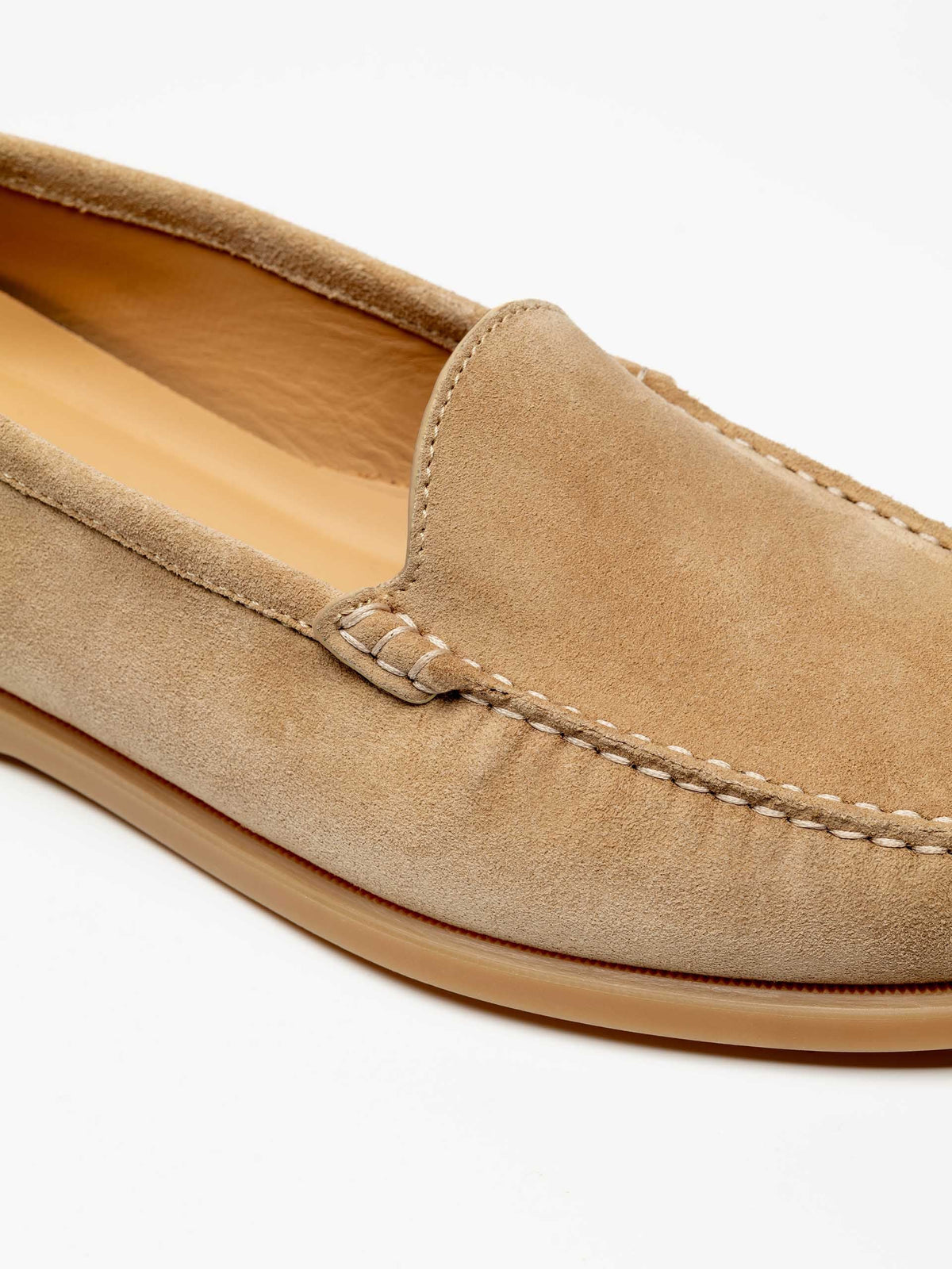 The Venetian Loafer - Sand Suede – Aveltero men's footwear