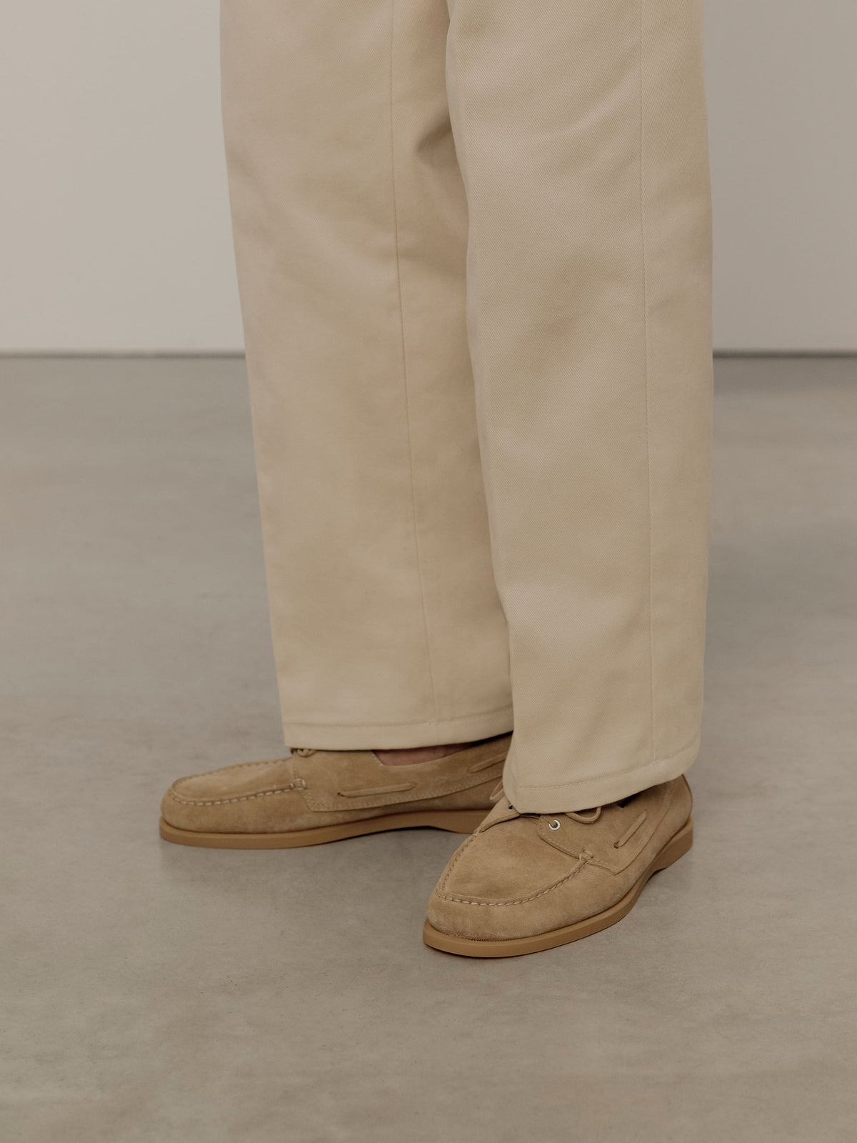 The Boat Shoe - Sand Suede – Aveltero men's footwear