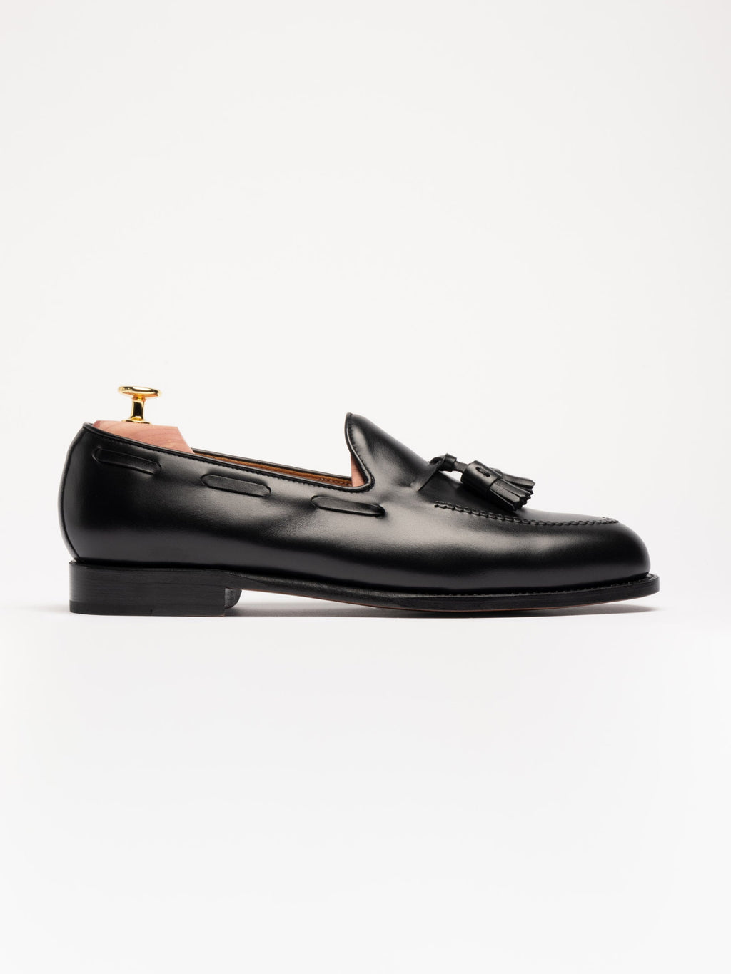The Tassel Loafer - Black Calf – Aveltero men's footwear