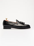 The Tassel Loafer - Black Calf – Aveltero men's footwear
