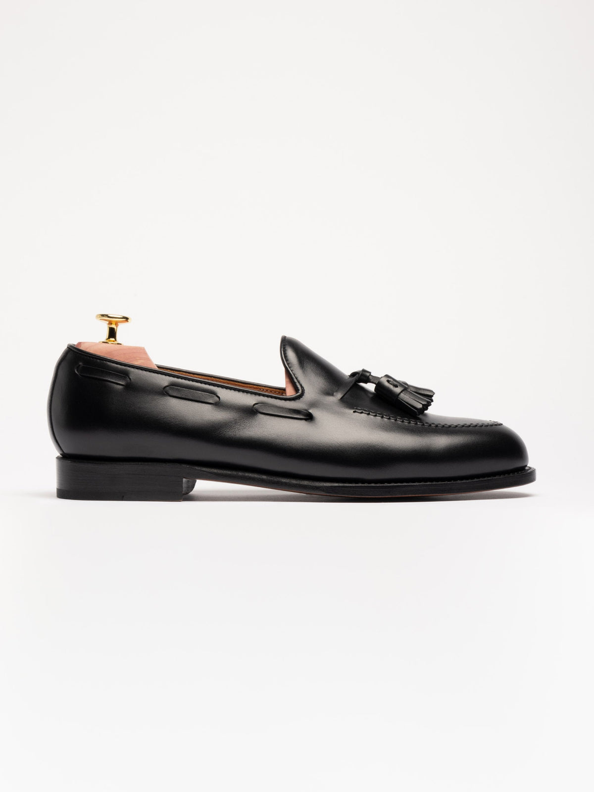 The Tassel Loafer - Black Calf – Aveltero men's footwear