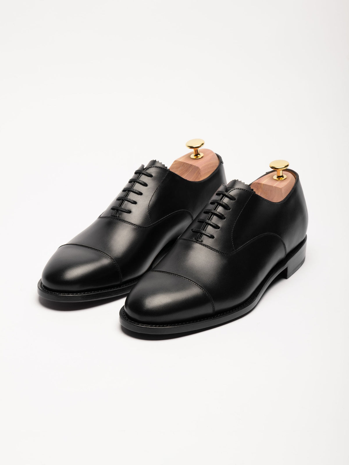 The Oxford - Black Calf – Aveltero men's footwear