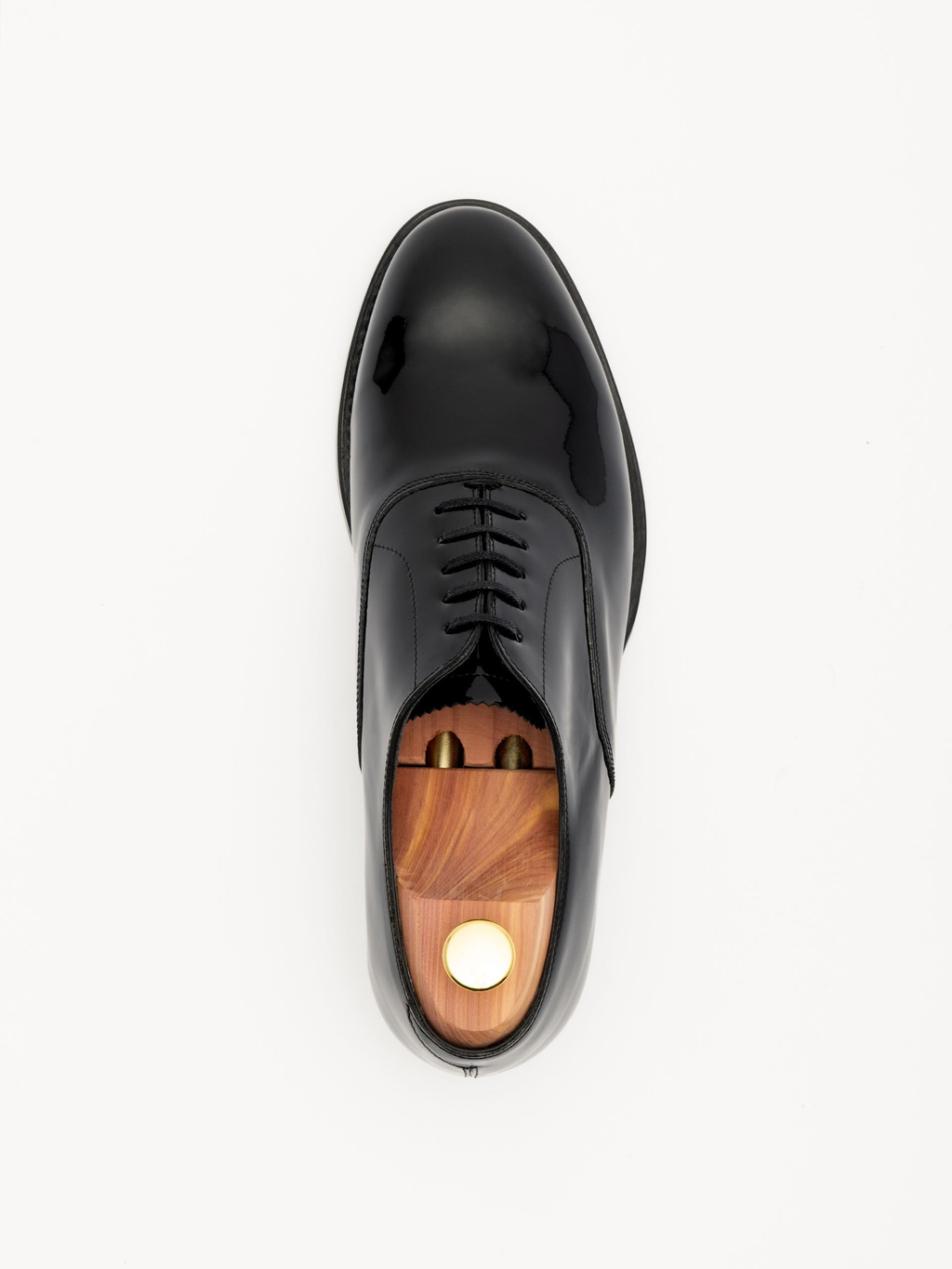 The Oxford - Black Patent – Aveltero men's footwear