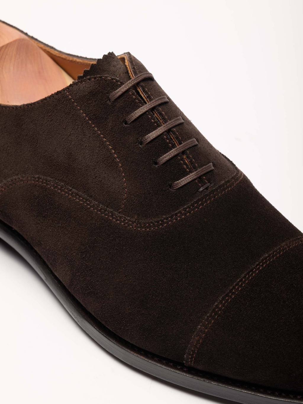 The Oxford - Brown Suede – Aveltero men's footwear