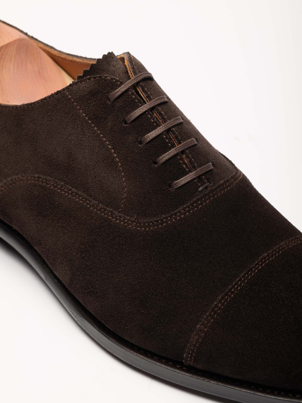 The Oxford - Brown Suede – Aveltero men's footwear