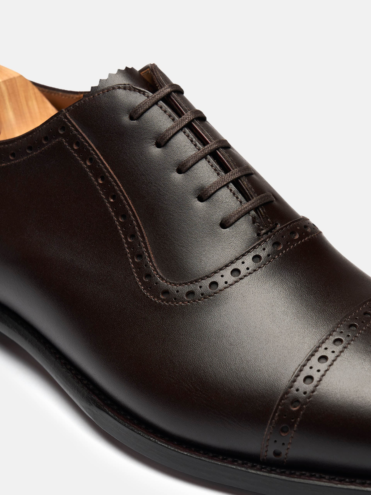 The Adelaide Oxford - Brown Calf – Aveltero men's footwear