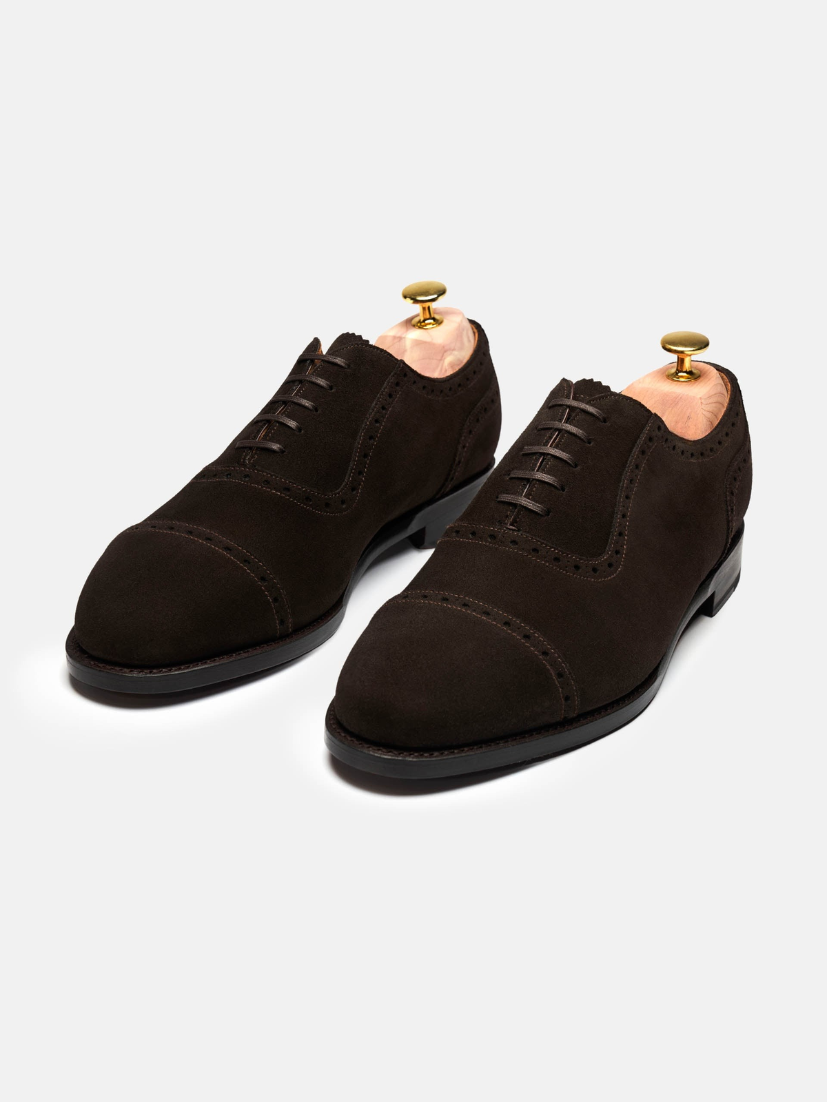 The Adelaide Oxford - Brown Suede – Aveltero men's footwear