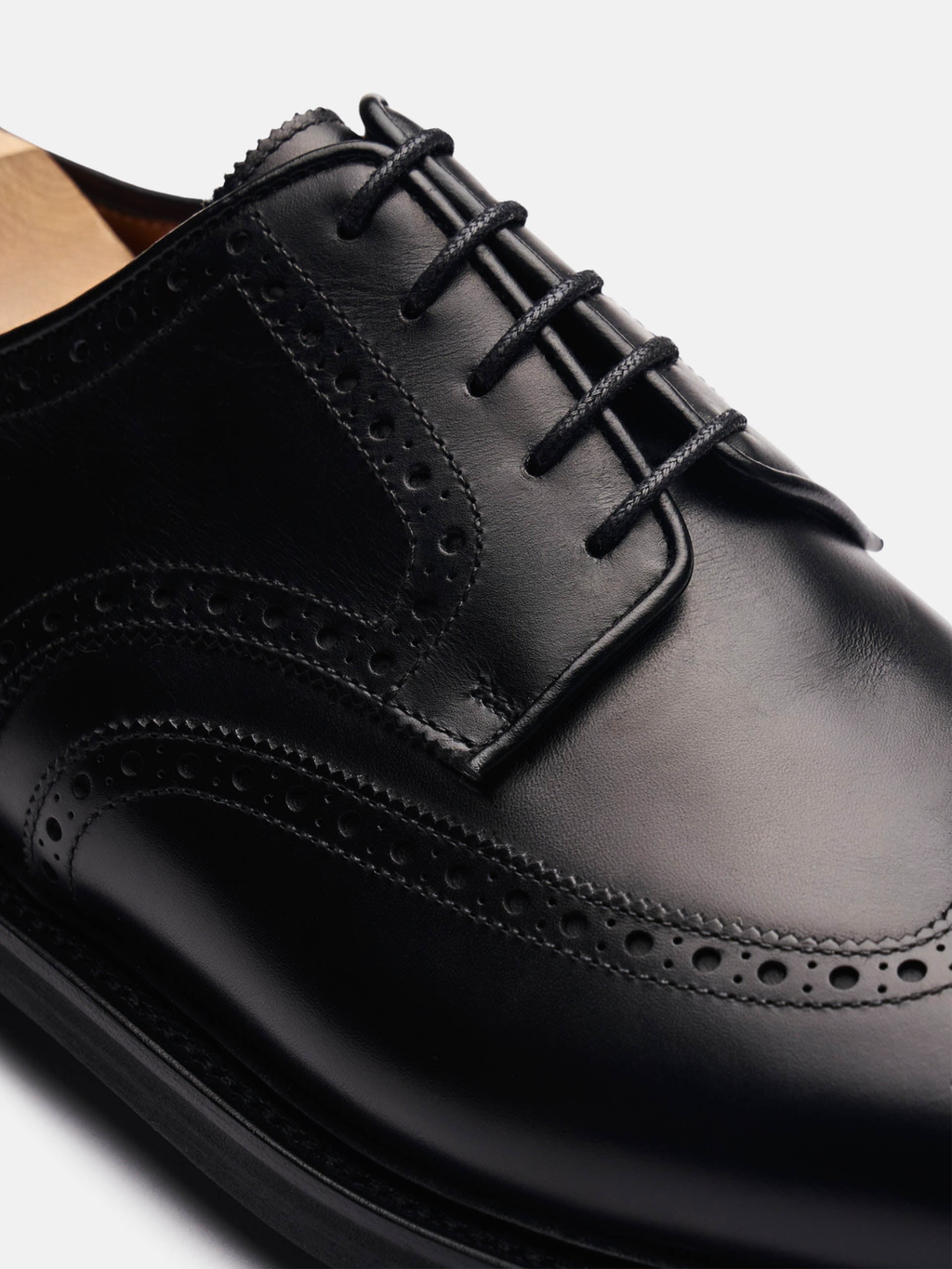 The Derby - Black Calf – Aveltero men's footwear