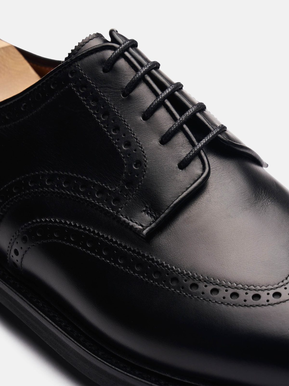 The Derby - Black Calf – Aveltero men's footwear