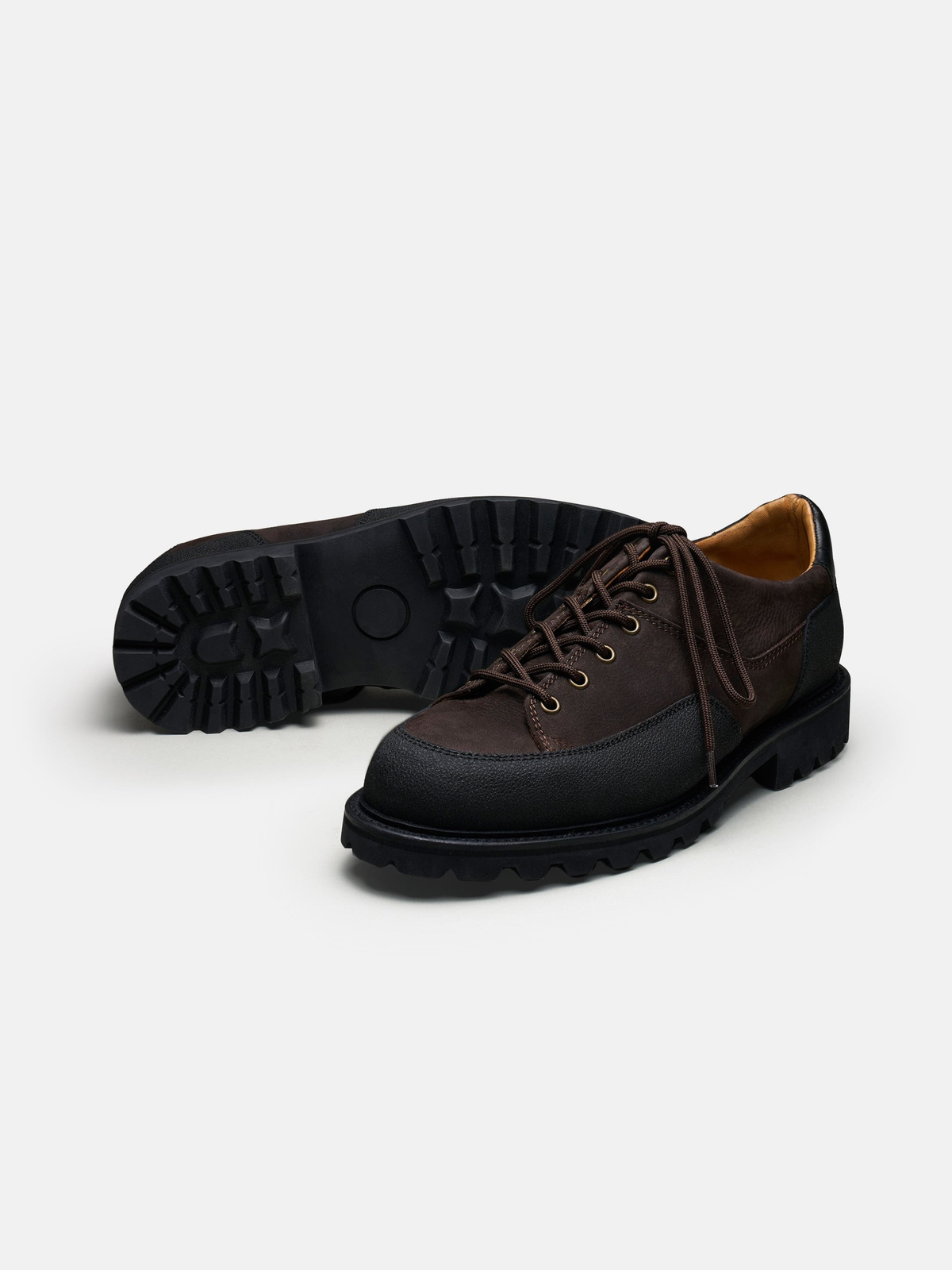 The Hybrid Hiker Sneaker - Brown Nubuck – Aveltero men's footwear